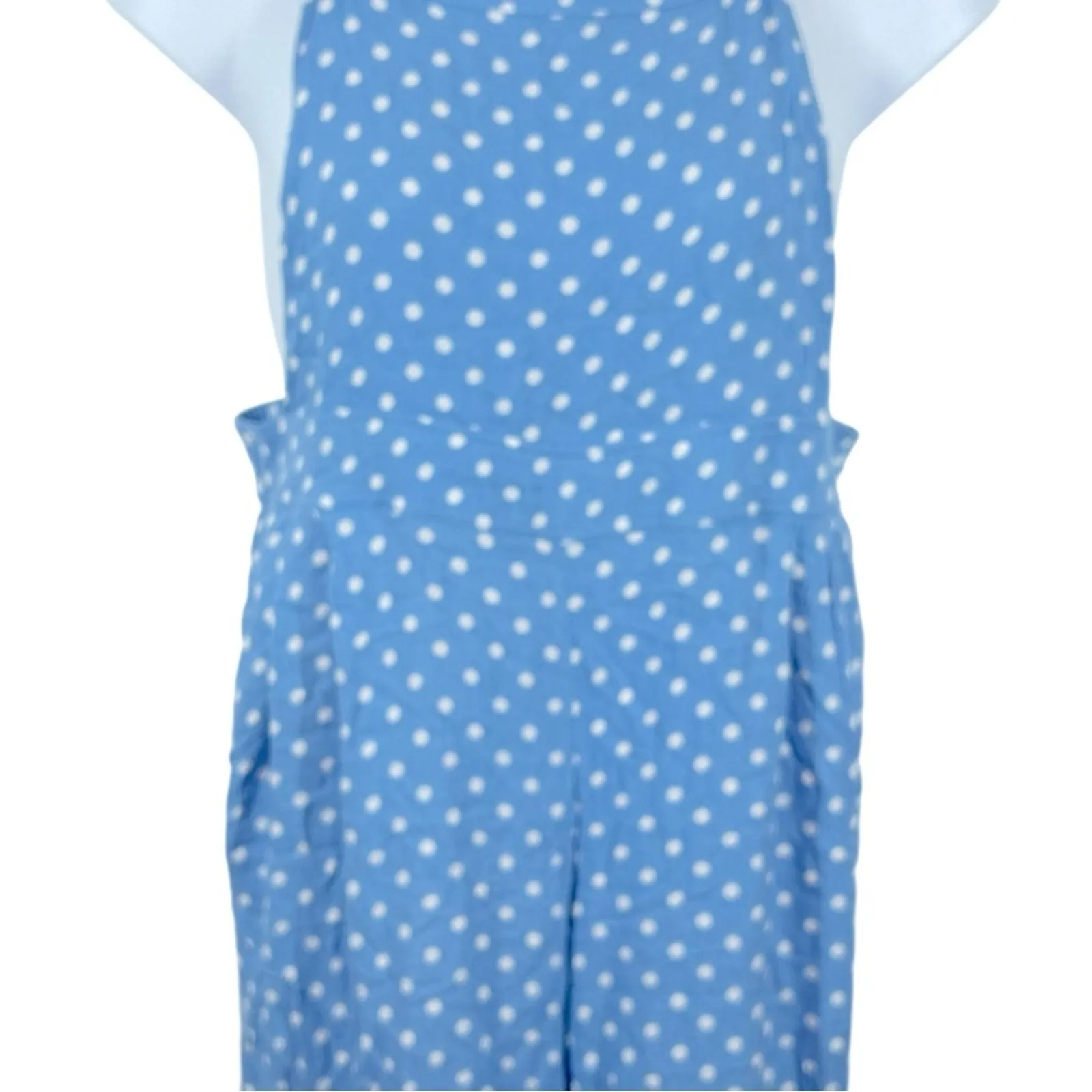 Torrid Blue Polka Dot Wide-Leg Jumpsuit Size 1X – Chic & Flowy - Image 5