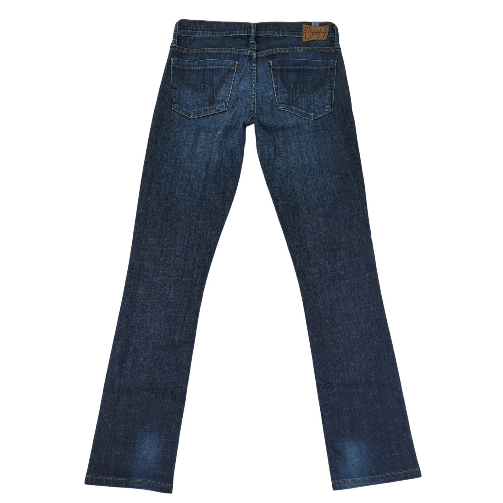 Citizens of Humanity Ava Low Rise Straight Leg Dark Wash Denim Jeans Women 26 - Image 2