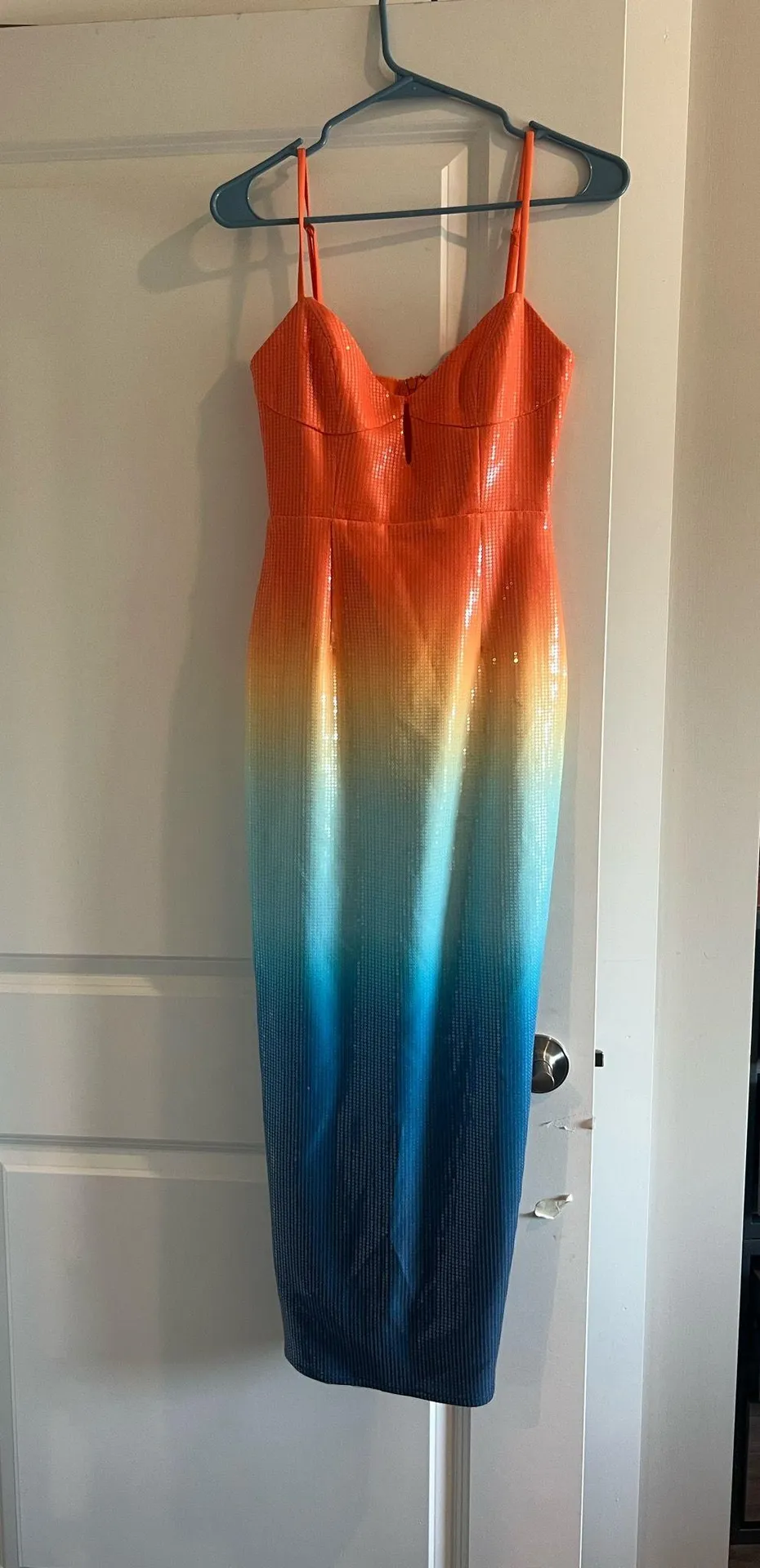 Runaway The Label Benito Midi Dress Ombre - Image 2