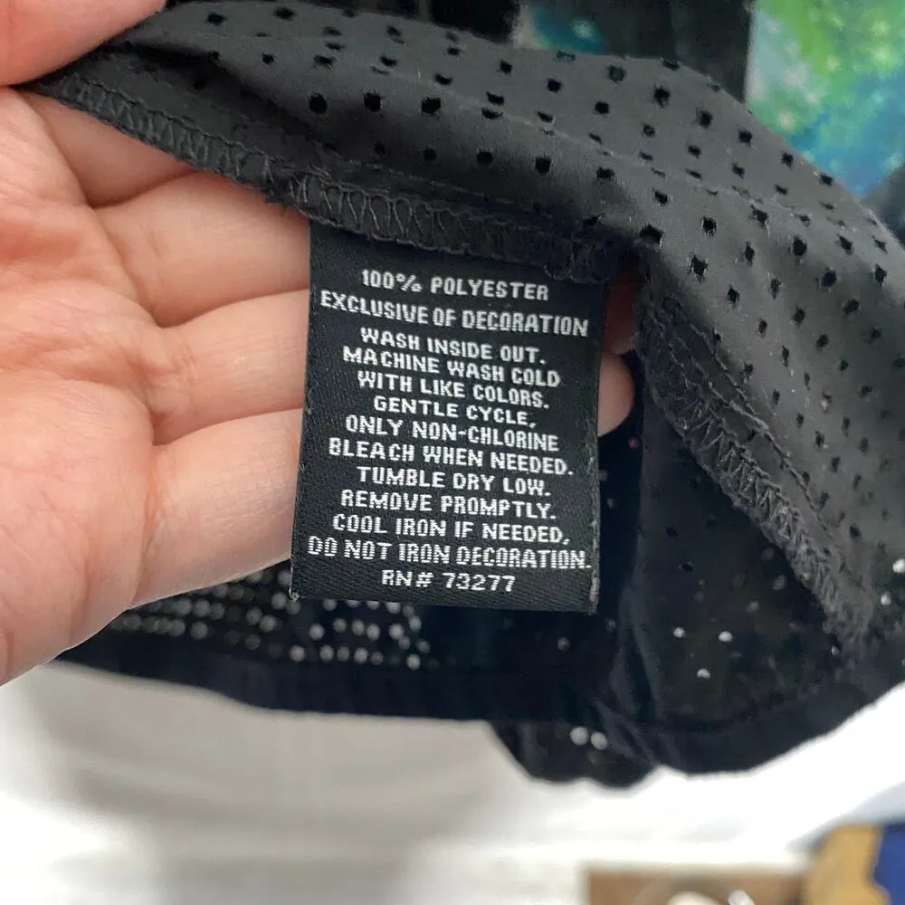 FILA Sport Long Sleeve Galaxy Mesh Zip Up Windbreaker Size Small Running Jacket - Image 9