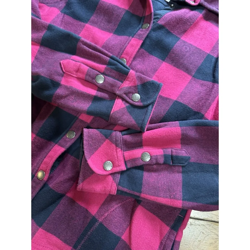 Orvis Women Size Small Button Down Flannel‎ Jacket Cotton Plaid Country Outdoor - Image 8