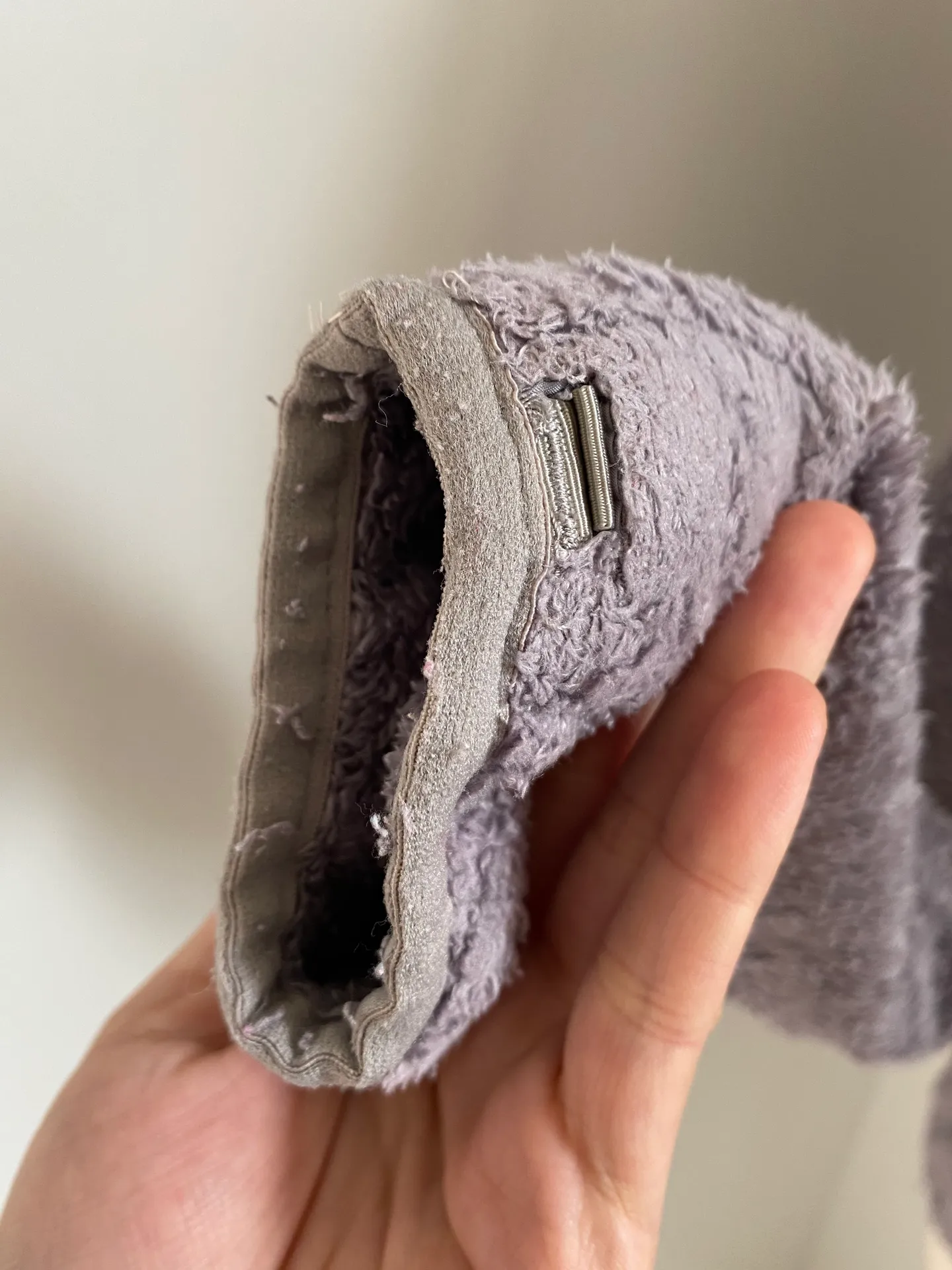 Grey Osito Fleece Full Zip Jacket - Image 9