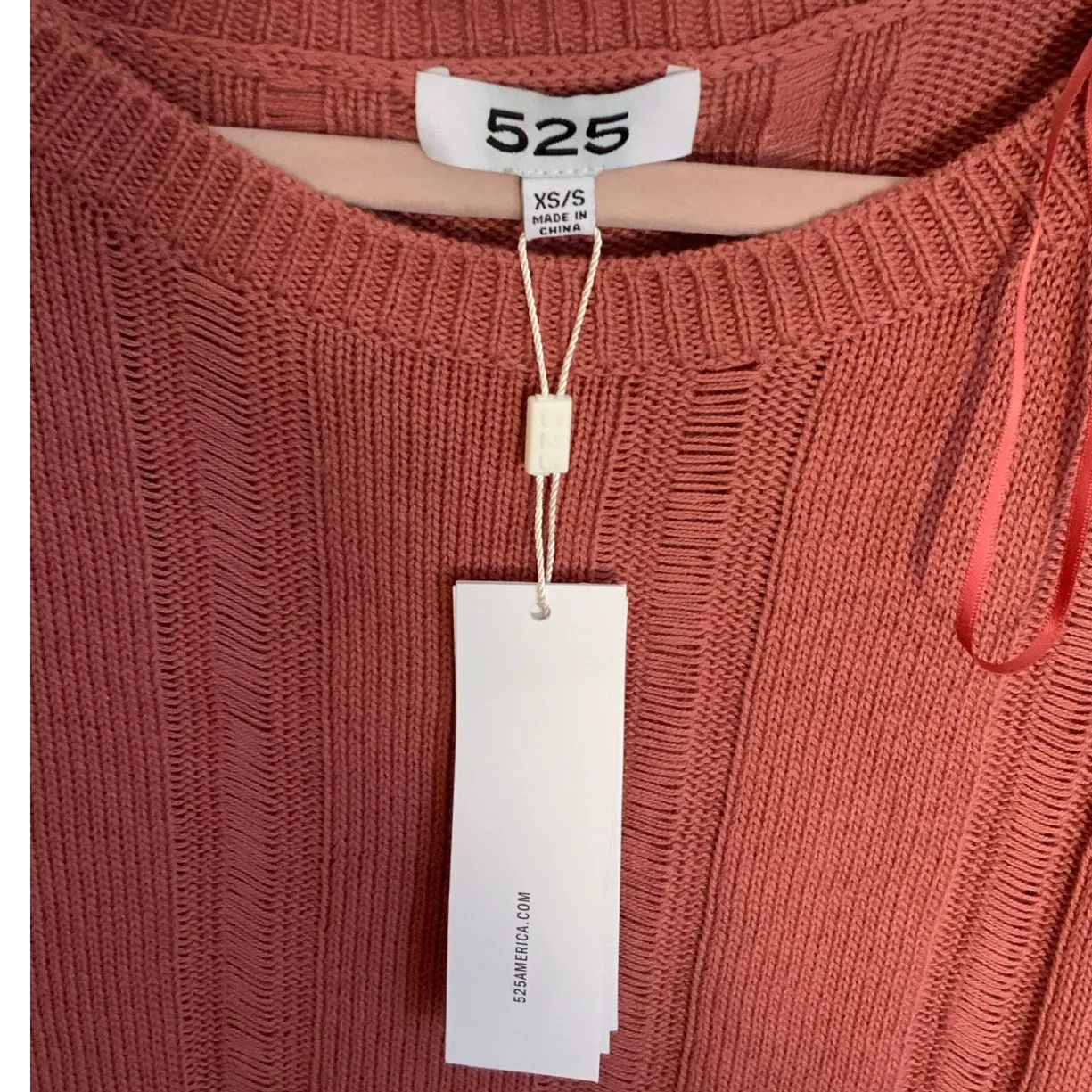 525 America NWT Sweater size‎ xs/s - Image 2