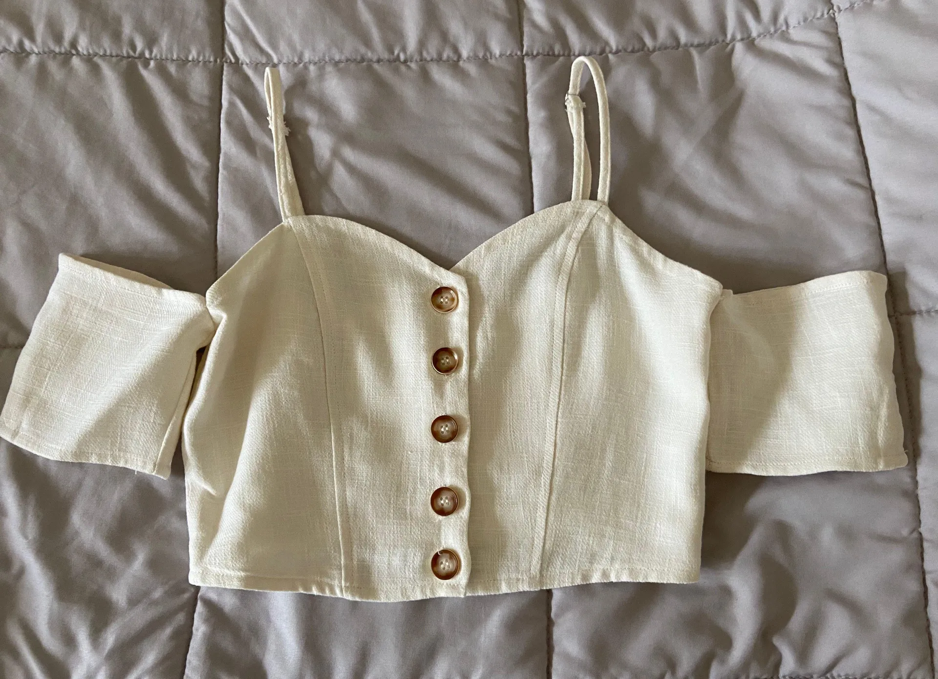 Moon River White Tank Top - Image 2