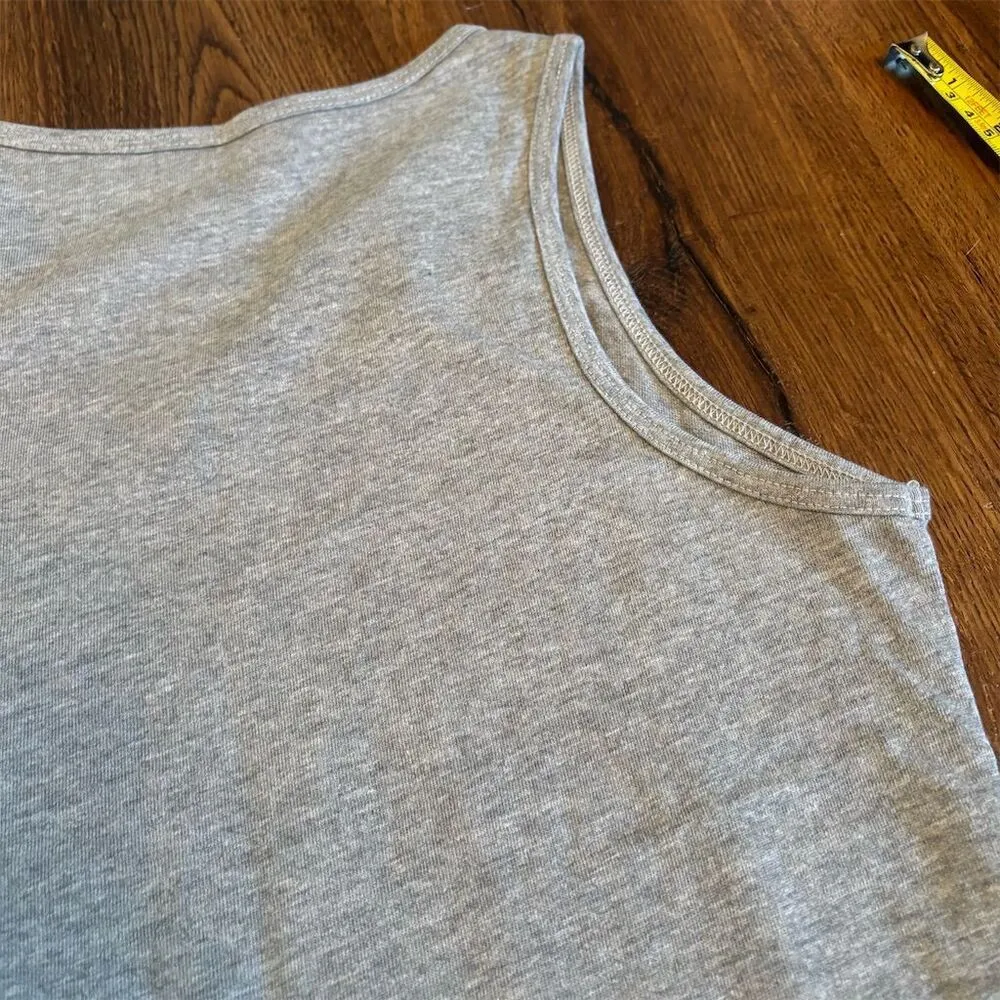 Life is Good Women's Gray Waveheart Crusher Tank Top Size S - Image 7