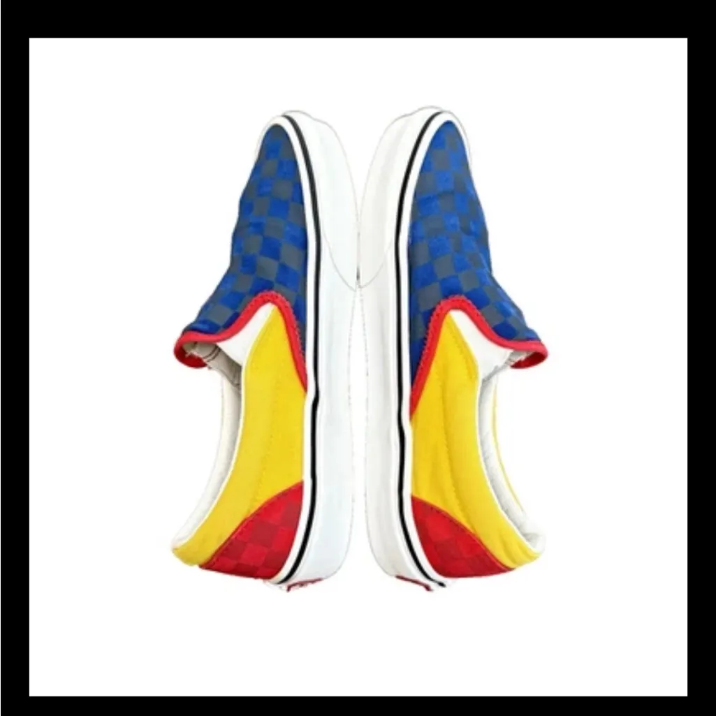 Vans OTW Classic Slip On Rally Sneakers Checkerboard Womens 7.5 Men 6 Skate Shoe - Image 10