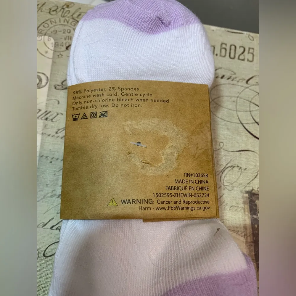 California Sunshine Smiley Face Crew Socks Gray - Image 5