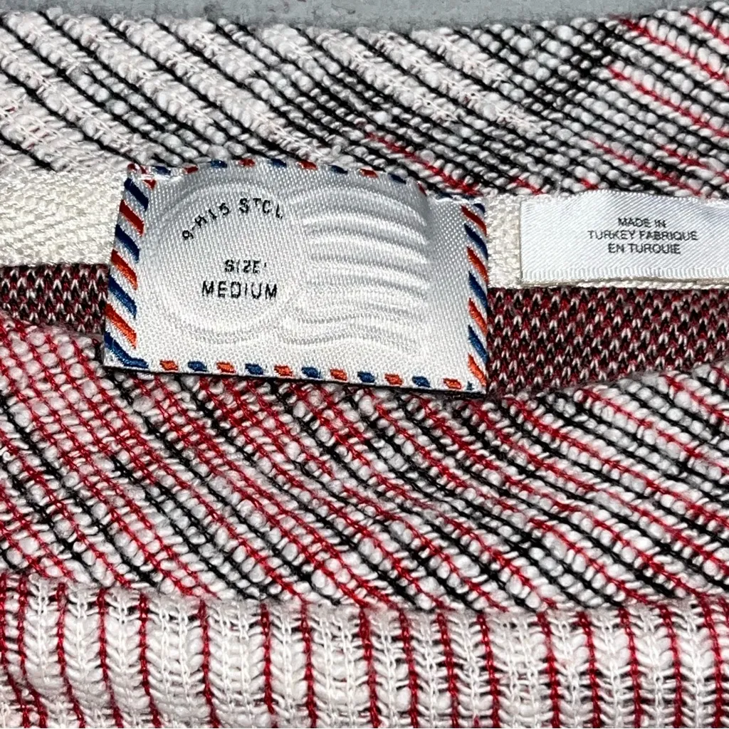 Anthropologie  Postmark Etched Sunset Sweatshirt Top size Medium - Image 7