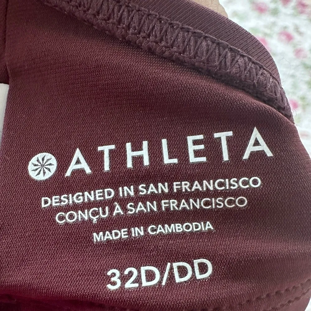 NWT Athleta Seascape Bra Cup Tankini Top‎ Size 32 D/DD Swim Beach Vacation - Image 6