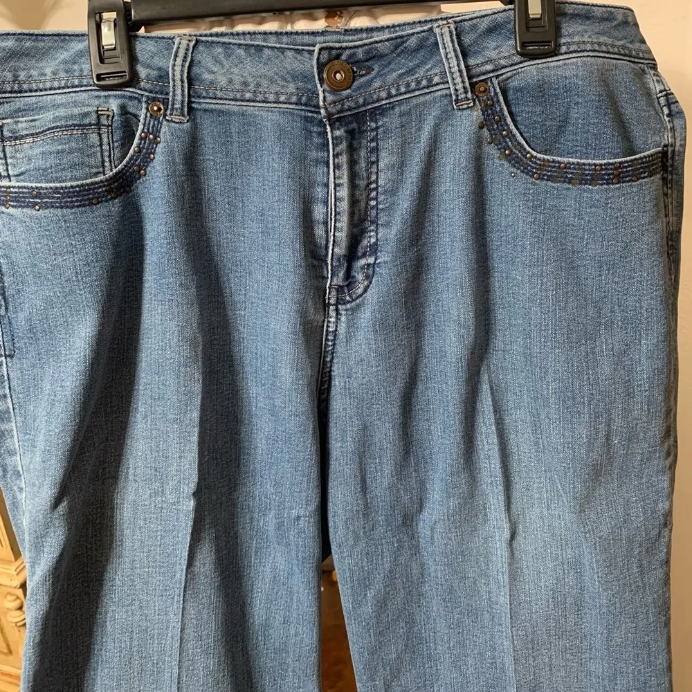 ⚡️⚡️⚡️BOGOHO⚡️⚡️⚡️Ladies Denim Wide Leg Capris - Image 2