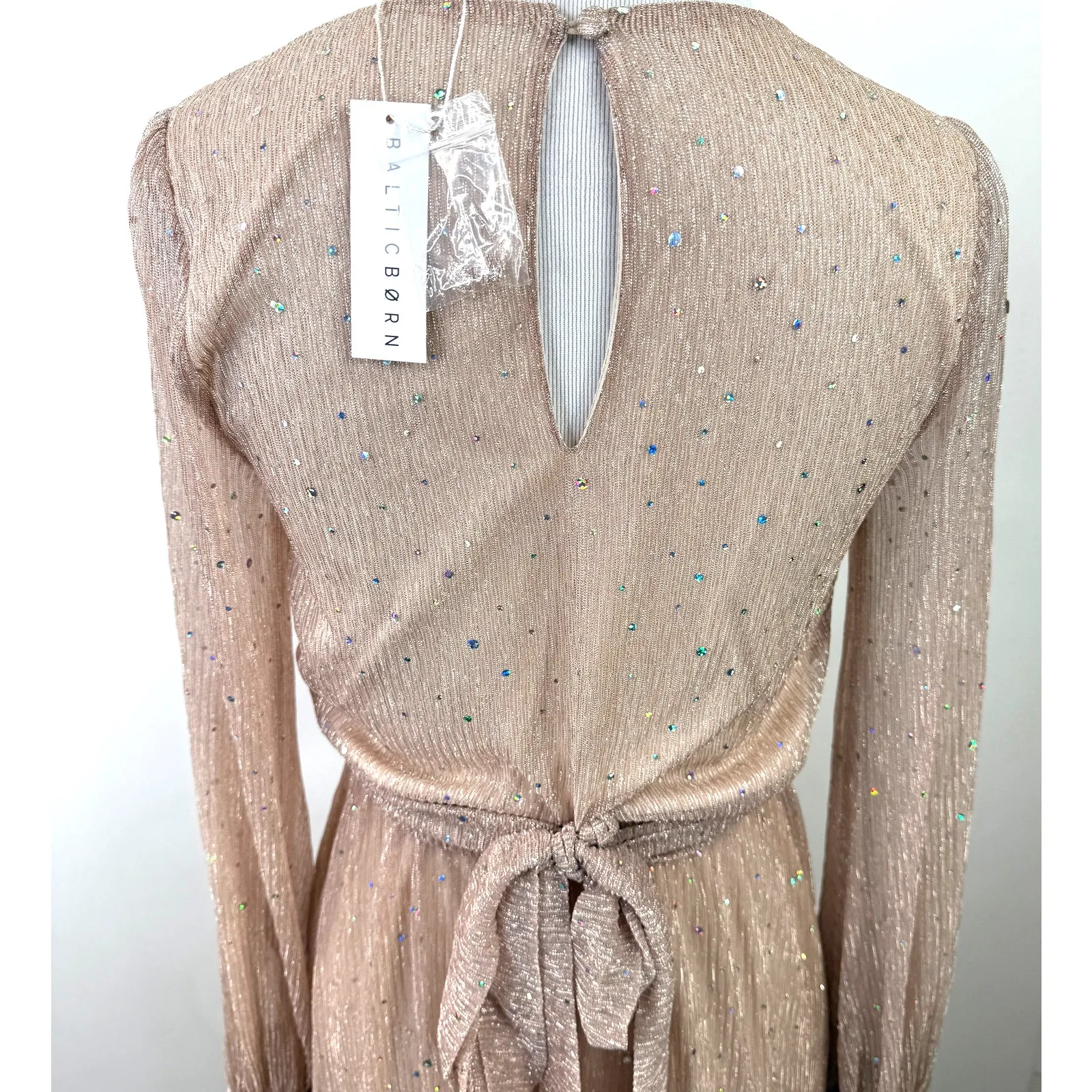 Baltic Born Abigail Sparkle Long Sleeve Dress NWT Size XS - Image 7