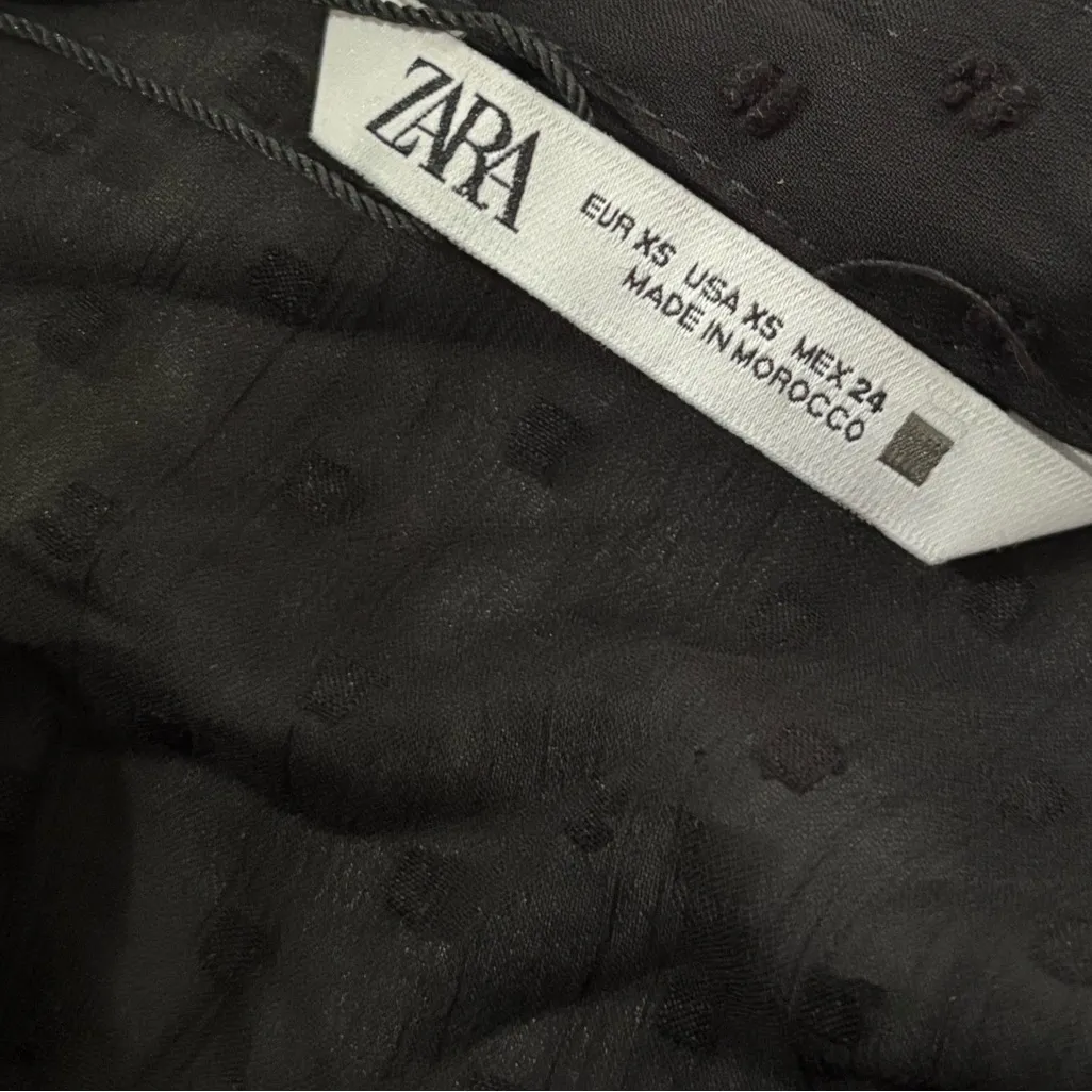 ZARA LACE DOTTED  DRESS - Image 4