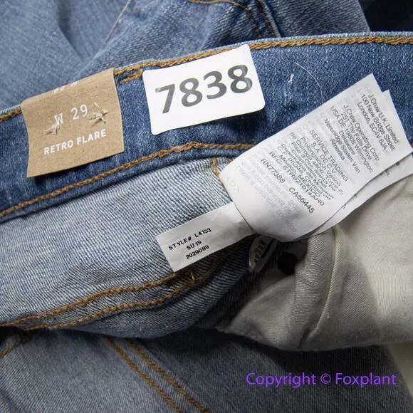 New! Madewell‎ Retro Flare Jeans in Norwich Wash , size 29 - Image 16