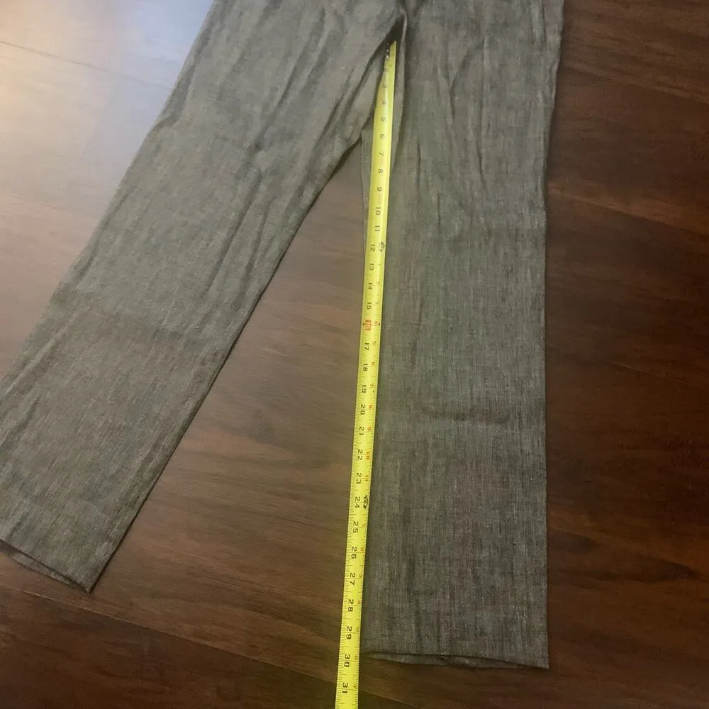 Yansi Fugel gray straight leg dress pants size 6 - Image 7