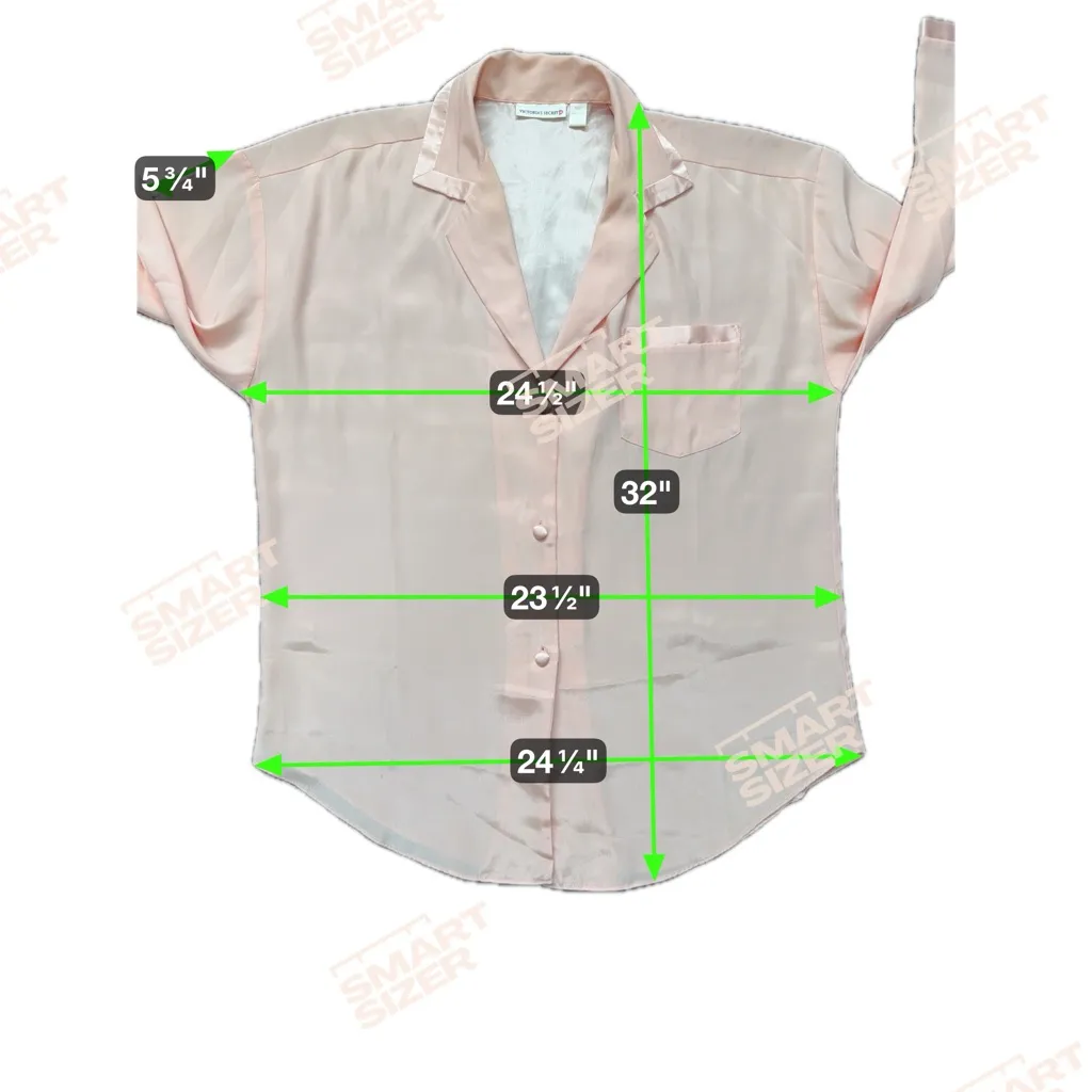 Victoria's Secret Blush Long Sleeve Button-Down Sleep Top - Image 6