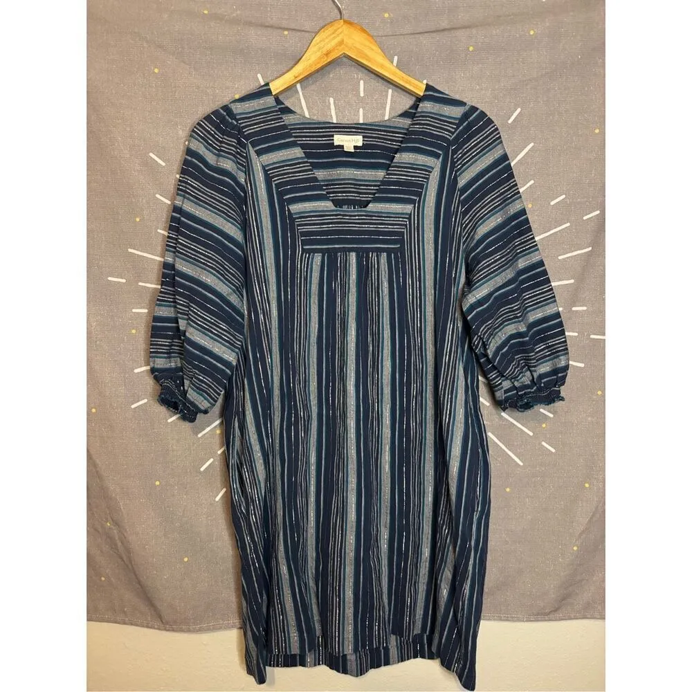 Garnet Hill Shimmering Gauze Dress - Image 3