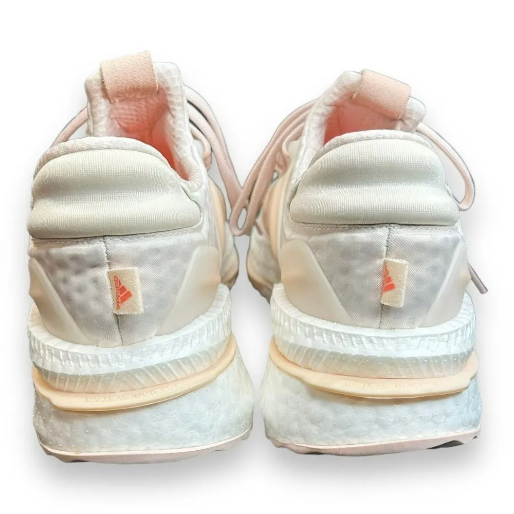 Adidas X_PLR BOOST Sportswear White/Wonder Quartz/Bliss‎ Orange Size 8.5 Women - Image 3