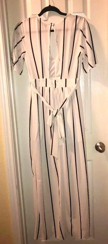 Romper With Wraparound Skirt White Size 2 - Image 3