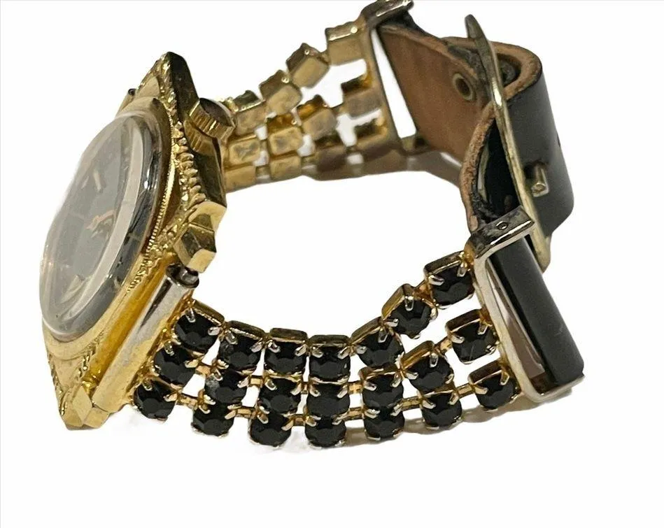 Vintage Lucerne jeweled watch - Image 2