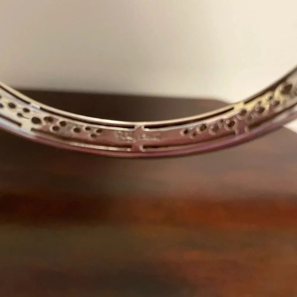 Belle E’toile bangle bracelet Black - Image 4