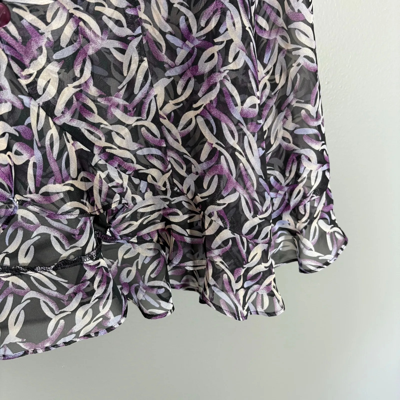 Dorby Women's Vintage Purple Fairycore Semi - Image 3