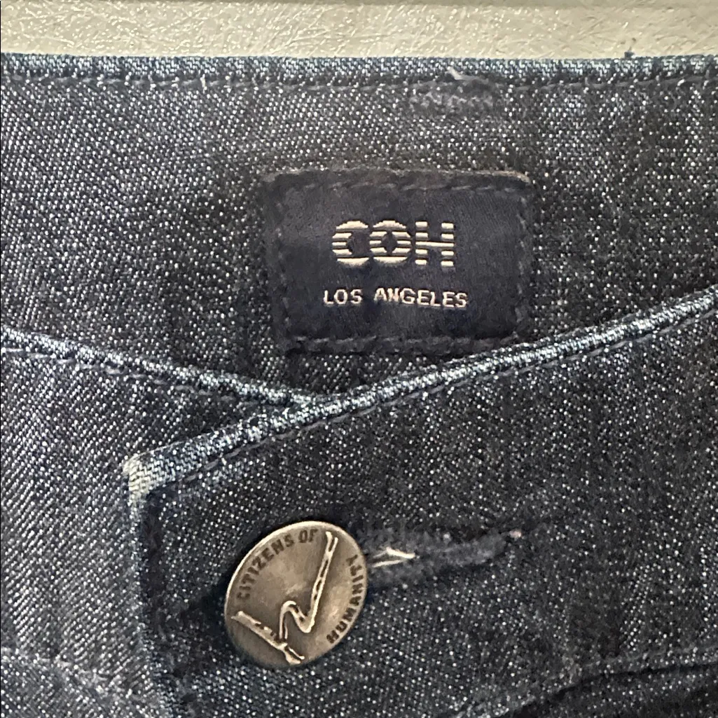 Citizens‎ of Humanity by Jerome Dahan Women’s Blue Crop Jeans - Image 3