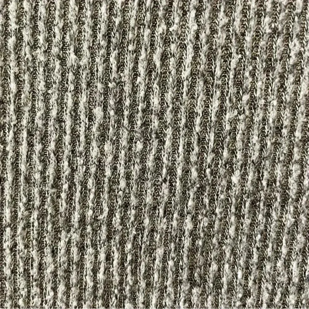 Heart & Hips Bardot neckline oversized lagenlook womens gray sweater SZ M - Image 9