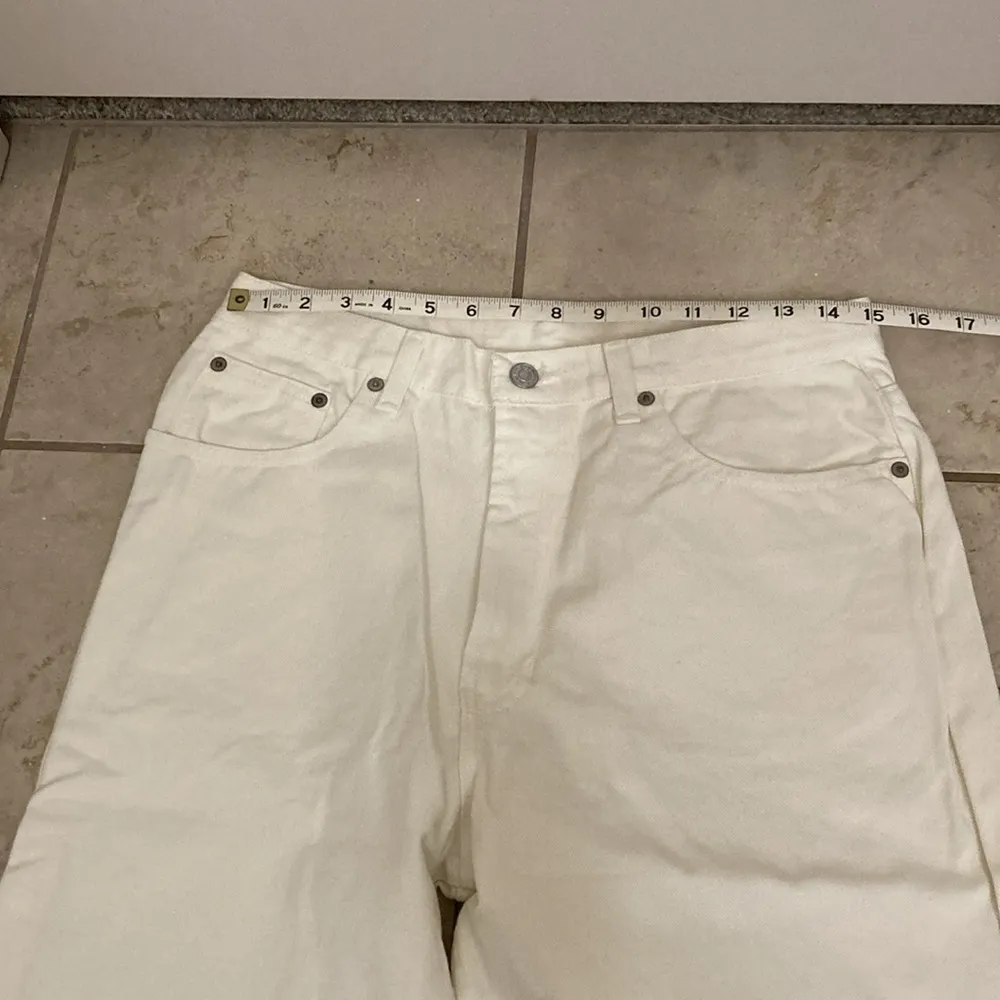 Vintage KA Denim High Rise Mom Jeans White Size 8 - Image 8