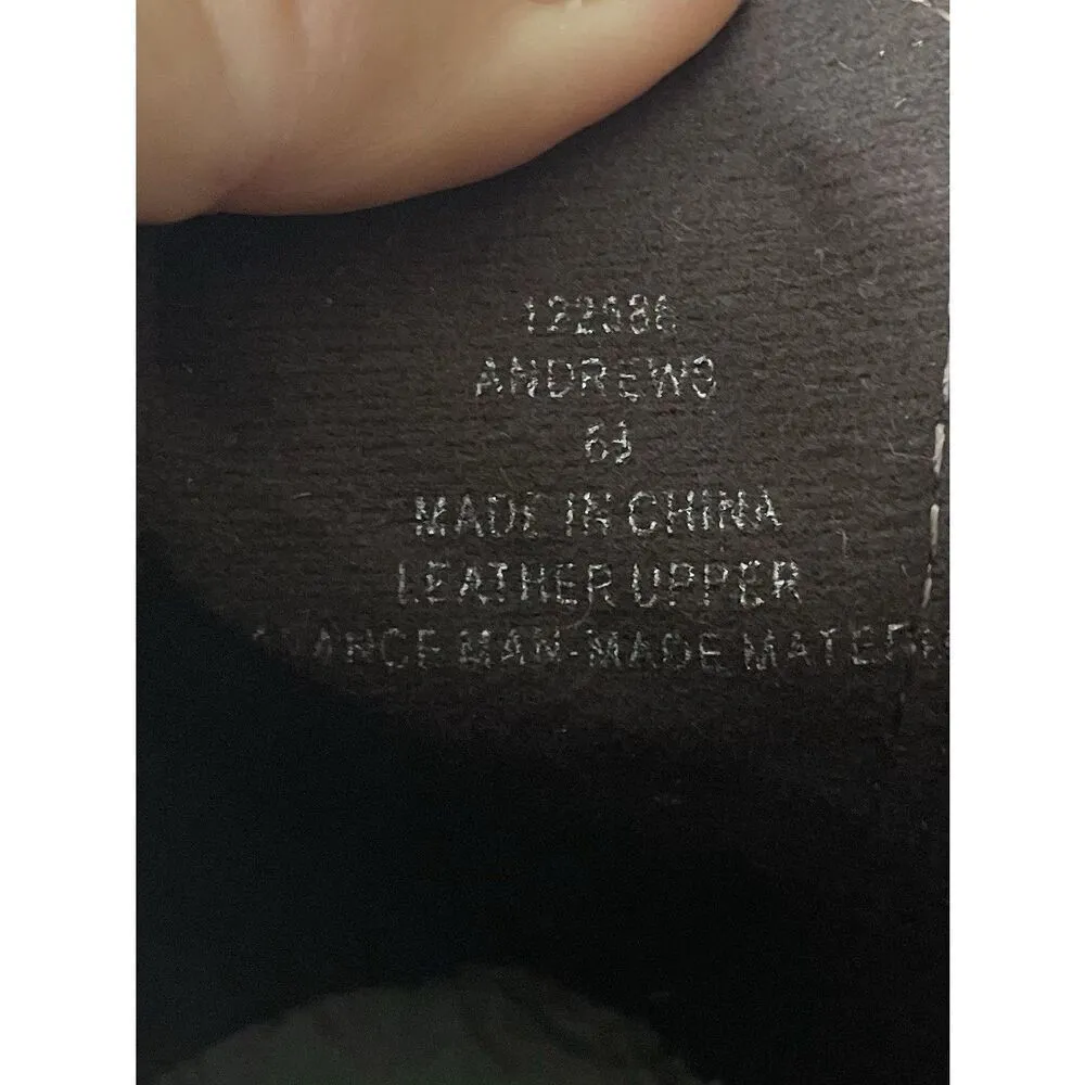 Bjorndal Andrews Tan Genuine Suede Women’s Ankle Boots Taupe Hells Size 6.5 - Image 7