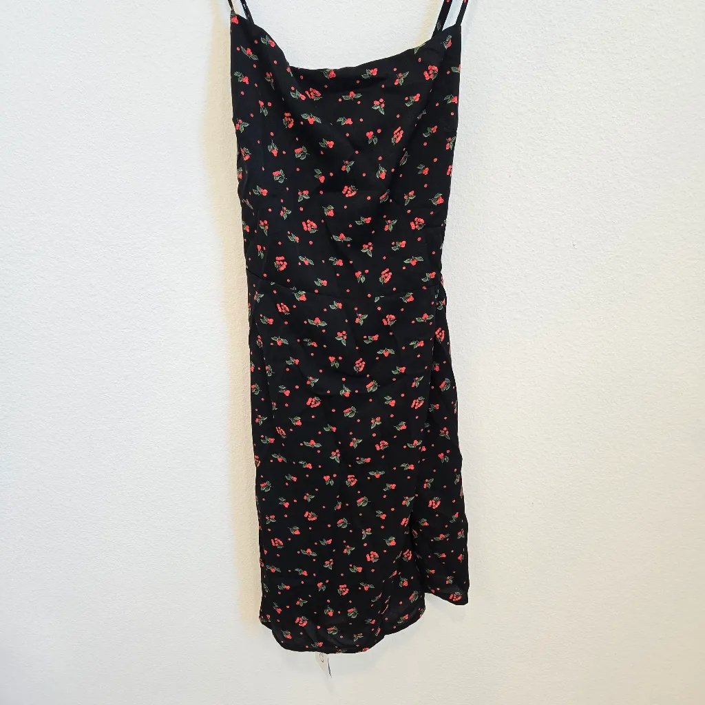 Cider Black Floral Coquette Cottagecore Milmaid Y2k Dress 1XL - Image 8