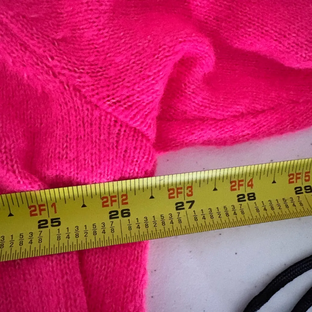 Lane‎ Bryant Hot Pink Crew Neck Sweater Size 22/24 EUC 528 - Image 5