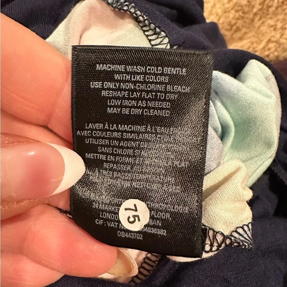 ANTHRO MAEVE DAVINA RAINBOW LAYERED STRETCHY TUNIC DRESS S - Image 9