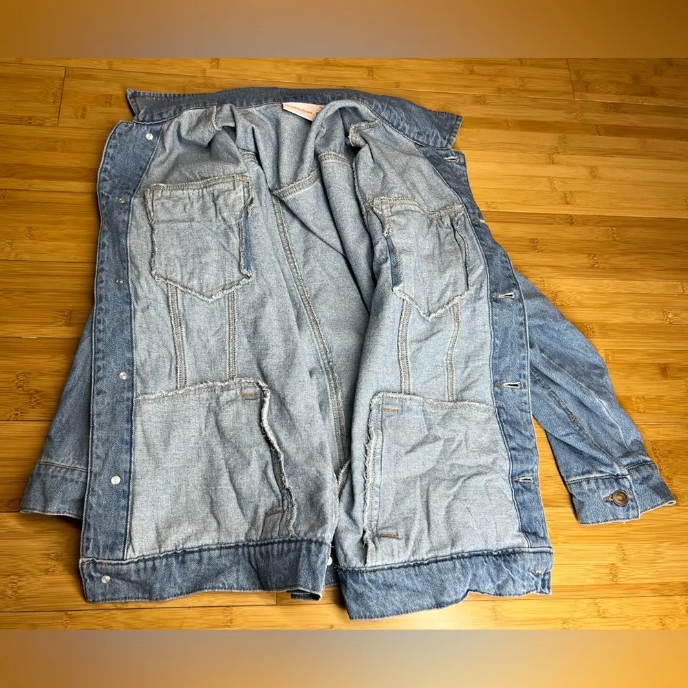 Nickelodeon Rugrats Angelica Pickles Women's Button Up Denim Trucker Jacket|Sz:M - Image 6