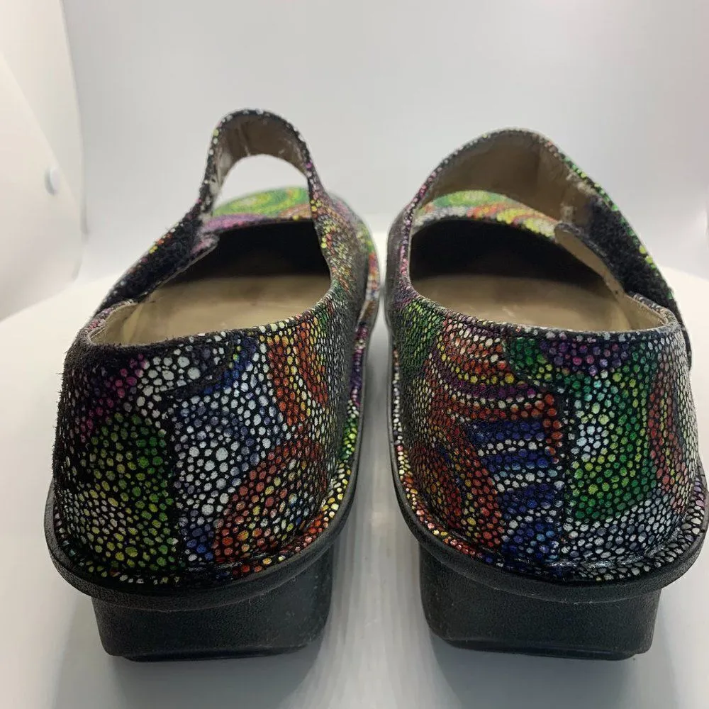 Alegria by PJ Lite Multi Color Leather Shoe - Image 3