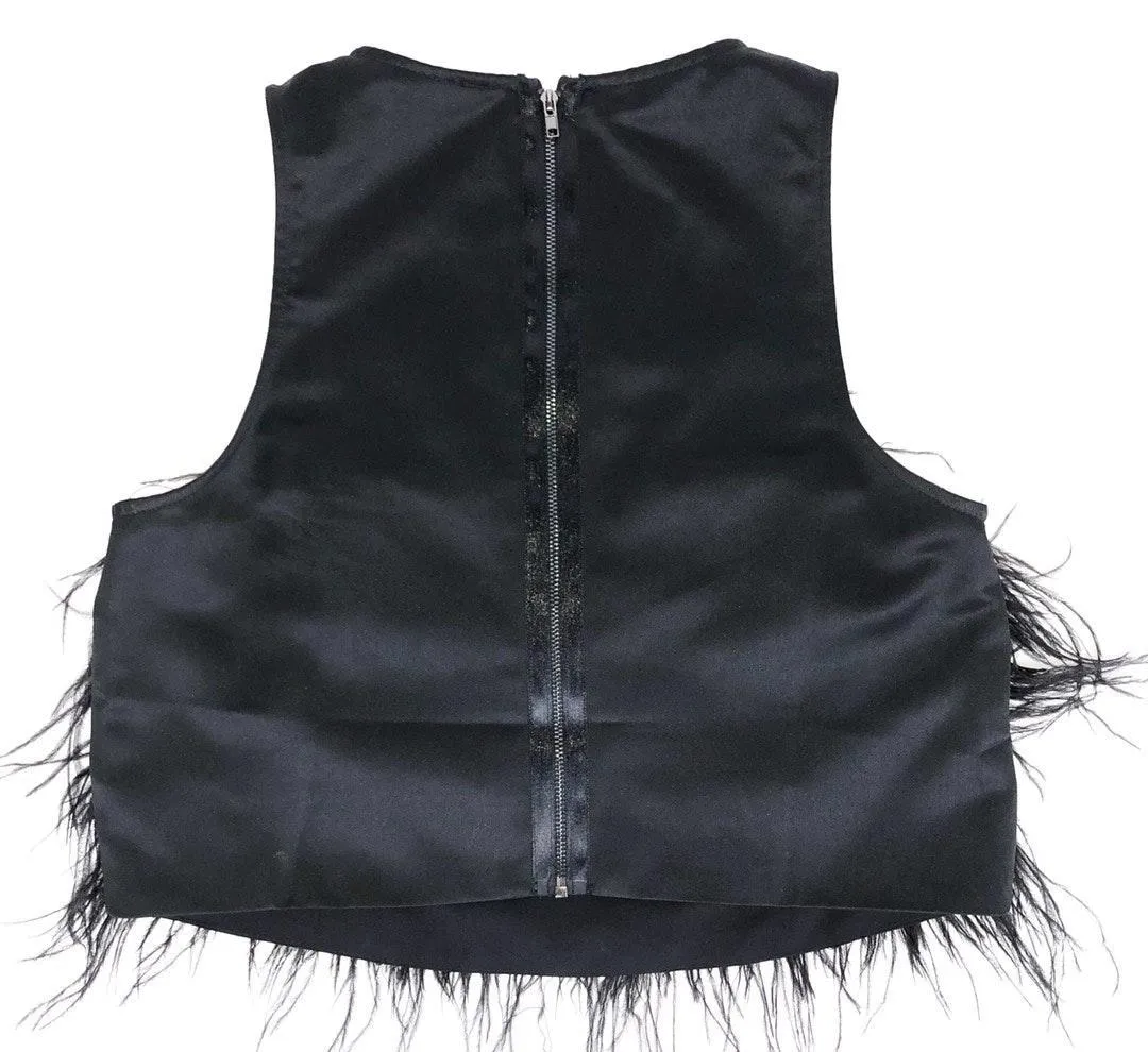 Ark & Co. Feather Crop Top - Image 4