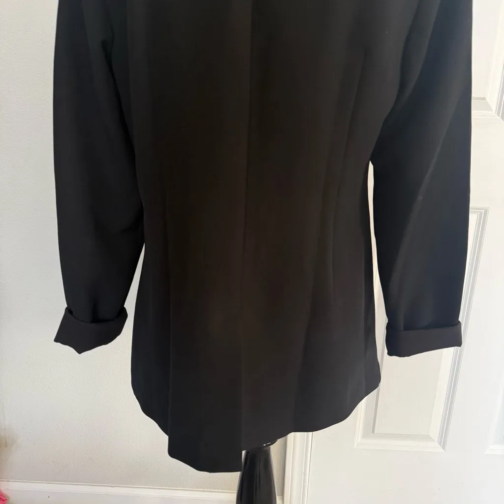 OPEN EDIT Black Blazer Size medium - Image 5