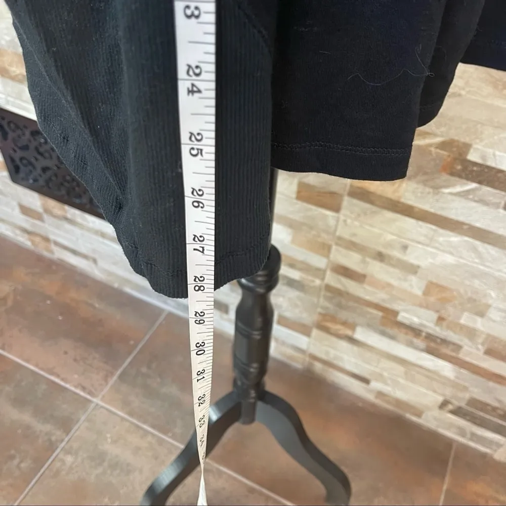 Couture by Miss Me black poncho top Sz S MM - Image 12