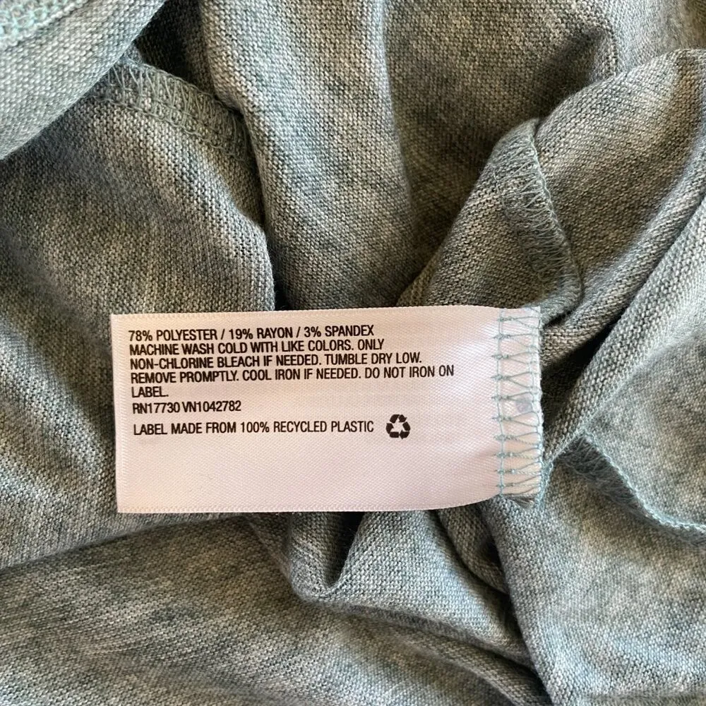 A New Day women's large pale green long sleeve stretchy turtleneck top - Image 9