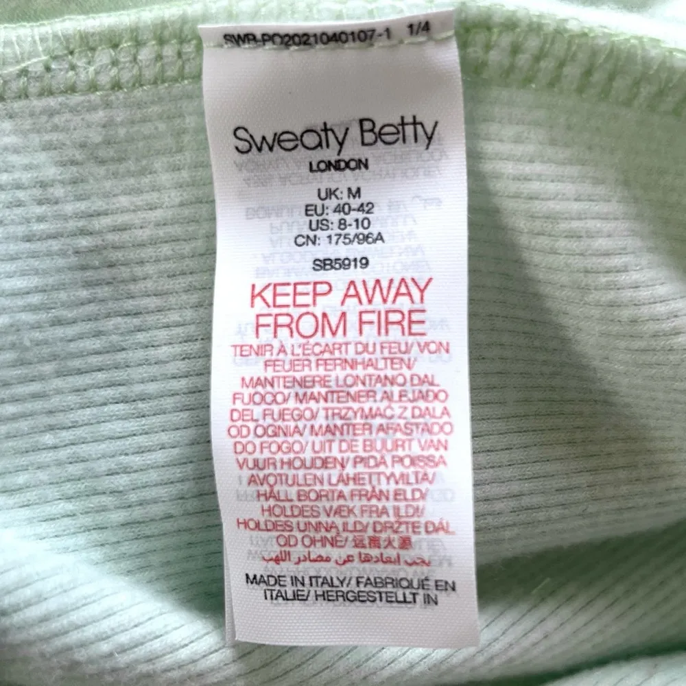 Harmonise Luxe Fleece Sweatshirt in Glacier Green Medium - Image 14