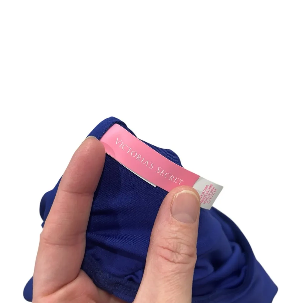 Victoria’s Secret Cut Out One Shoulder One Piece Royal Blue Bathing Suit Small - Image 5