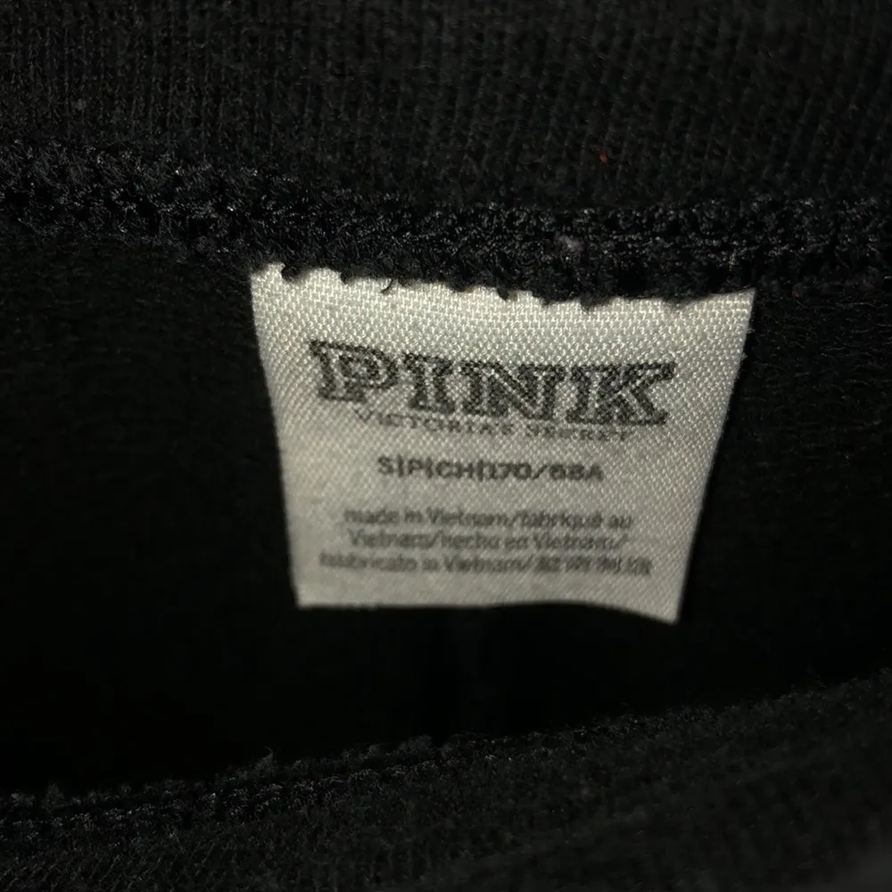 Pink Victoria's Secret black and gray sweatpants pink vs jogger pants sm… - Image 4