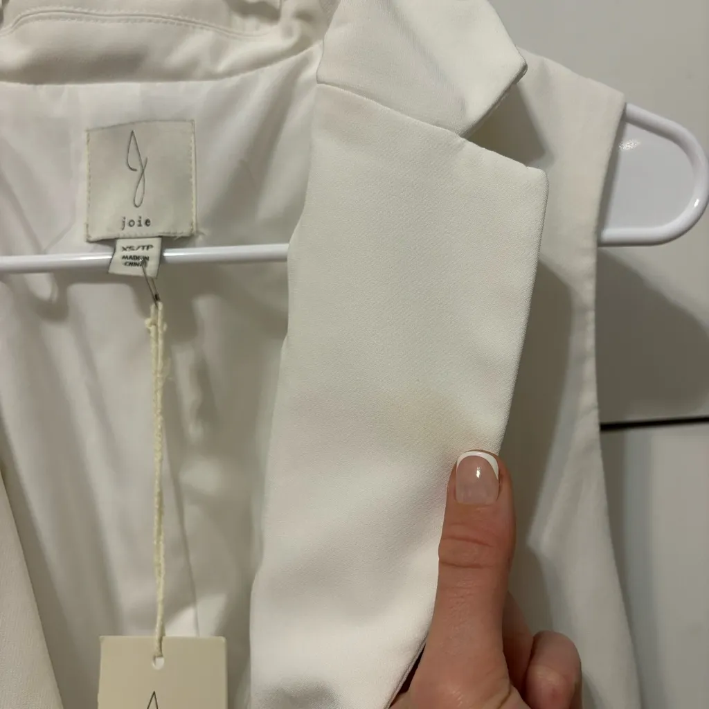 Anthropologie Joie One Button Sleeveless Blazer NWT - Image 6