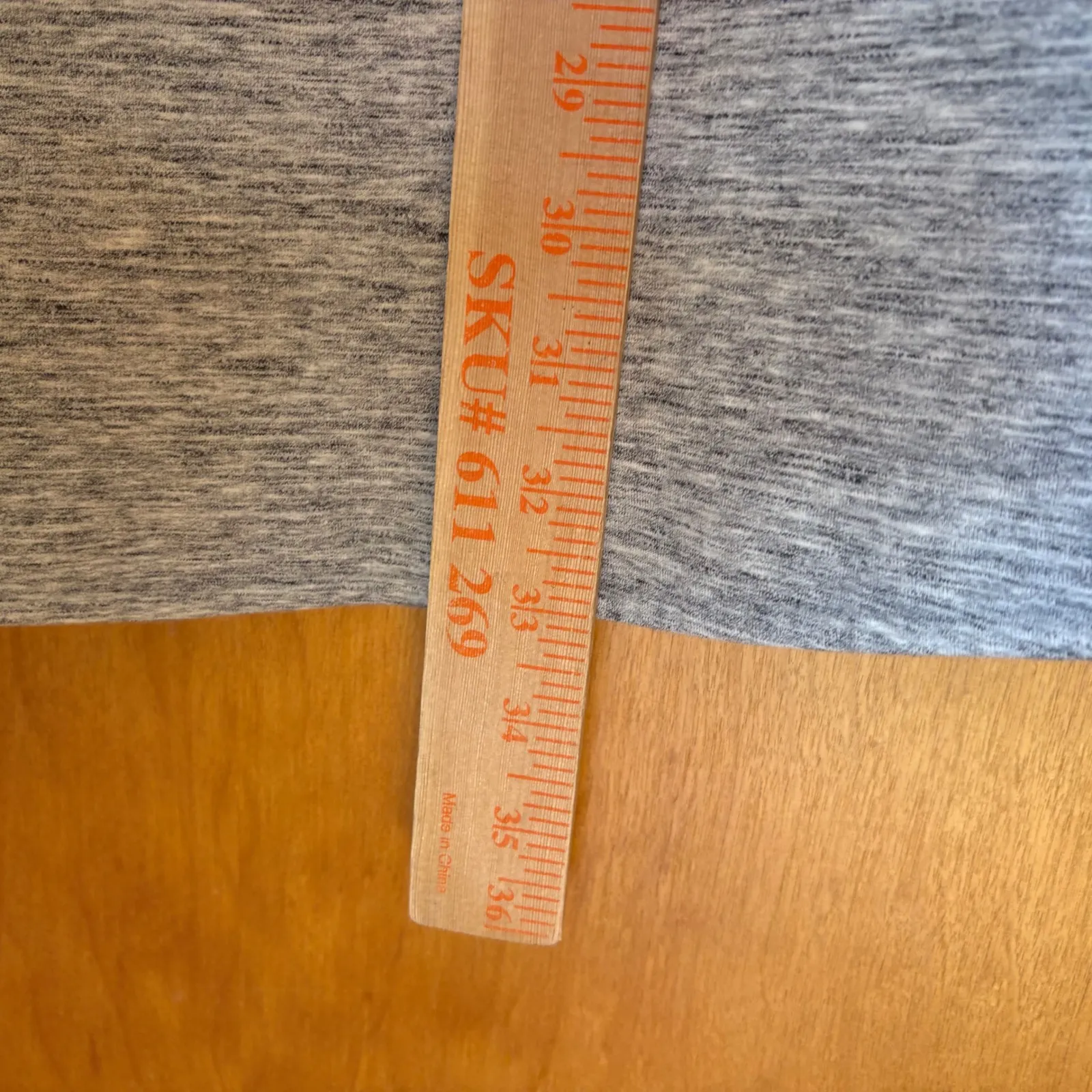 Lululemon Athleisure Hooded Jacket Grey Heathered Full Zip Long Sleeve Women 12 - Image 11