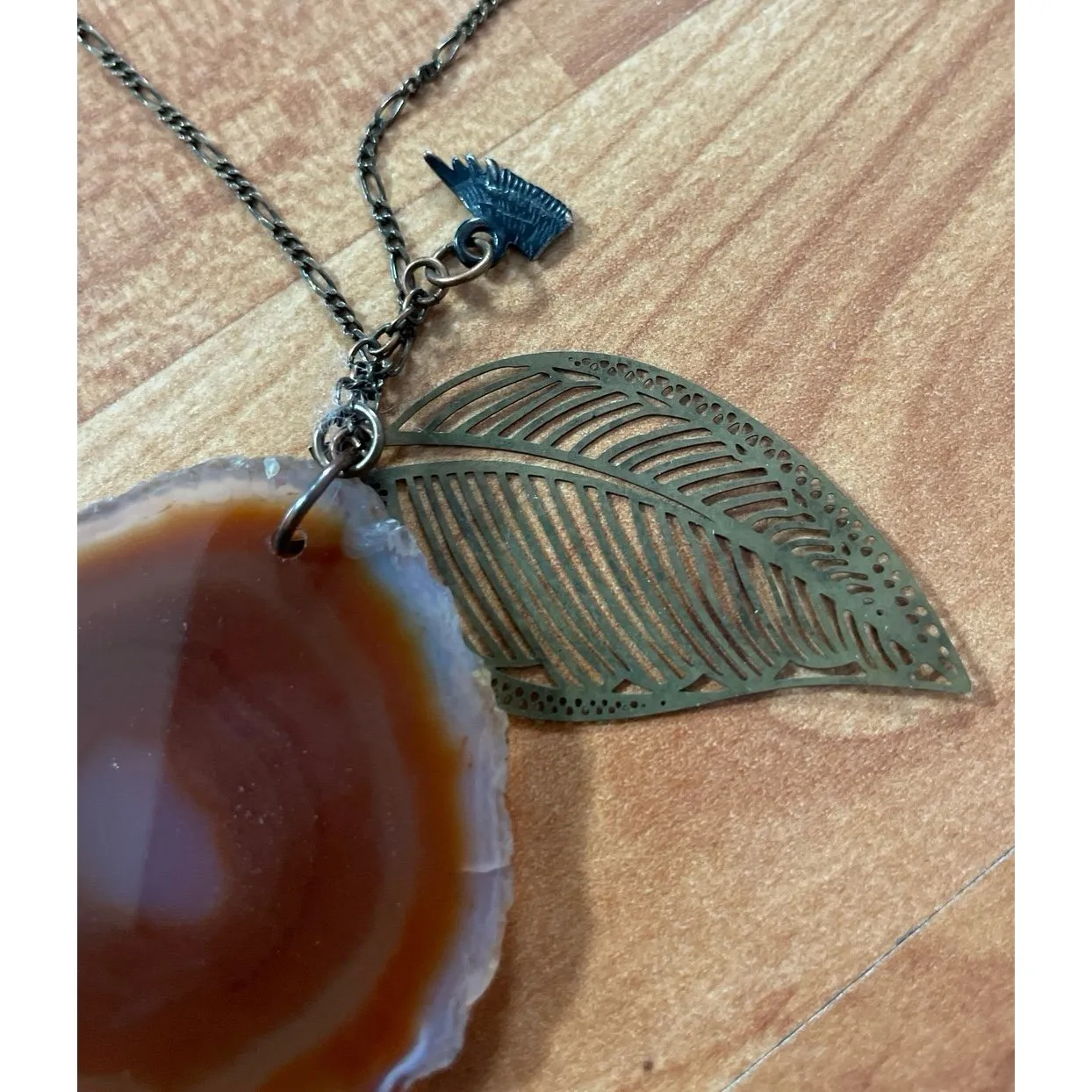 Vintage Asian Agate‎ Necklace - Image 4