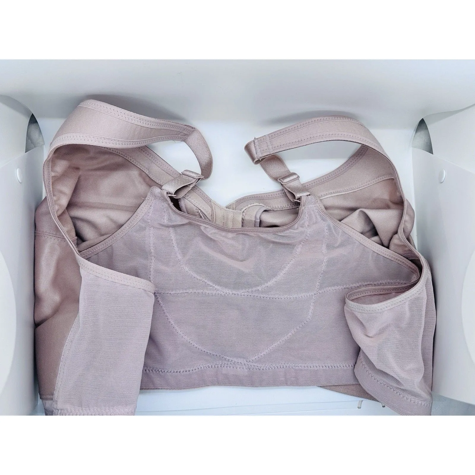 Glamorise NWOT 56B MagicLift Front Close Posture Back Wire Free Full Coverage Brown Size 5X - Image 7