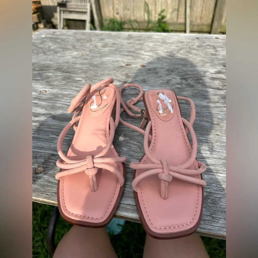 Sam Edelman Womens Dia Leather Ankle Strap Heels Size‎ 6.5 - Image 5