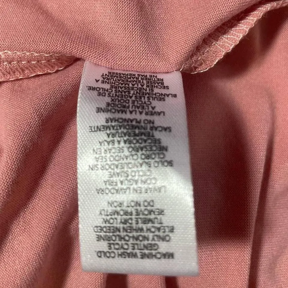 Flora Nikrooz Women Lounge‎ Top L Pink Relaxed Pullover Cozy Casual Softgirl NEW Size L - Image 7