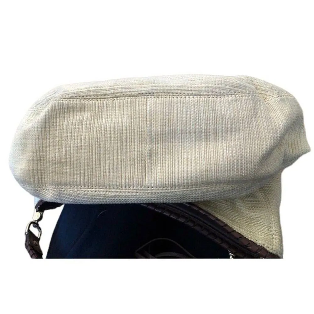 Michael Kors Bennet Straw Hobo Shoulder bag With gold accents & tassel - Image 9