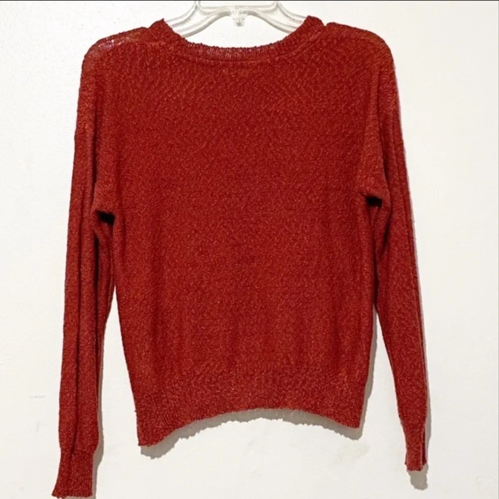 Copper Key red crew neck lightweight sweater - Image 4