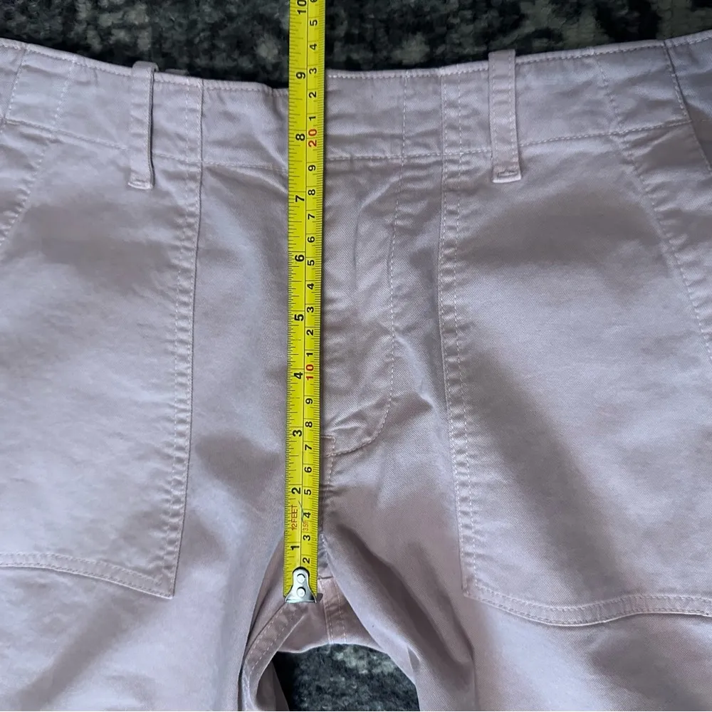 Nili Lotan Women’s Size 4 Blush Pink Cotton Chino Jenna Cropped Pants - Image 9